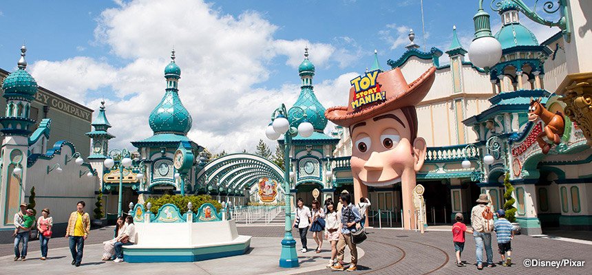 Toy story mania tokyo disneysea
