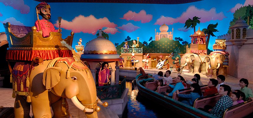 Sindbad's Storybook Voyage en Arabian Coast en Tokyo DisneySea.