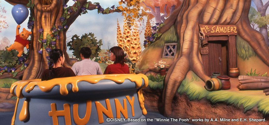 Pooh´s Hunny Hunt en Fantasyland.