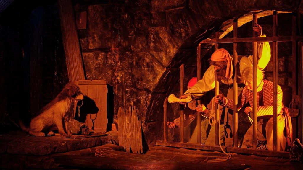 Pirates of the Caribbean en Adventureland.