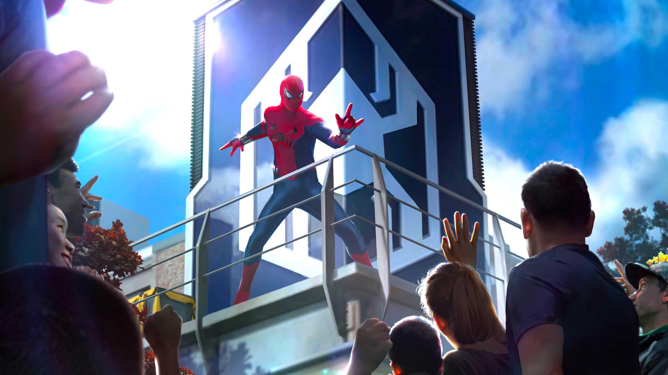 Encuentros con personajes en Avengers Campus