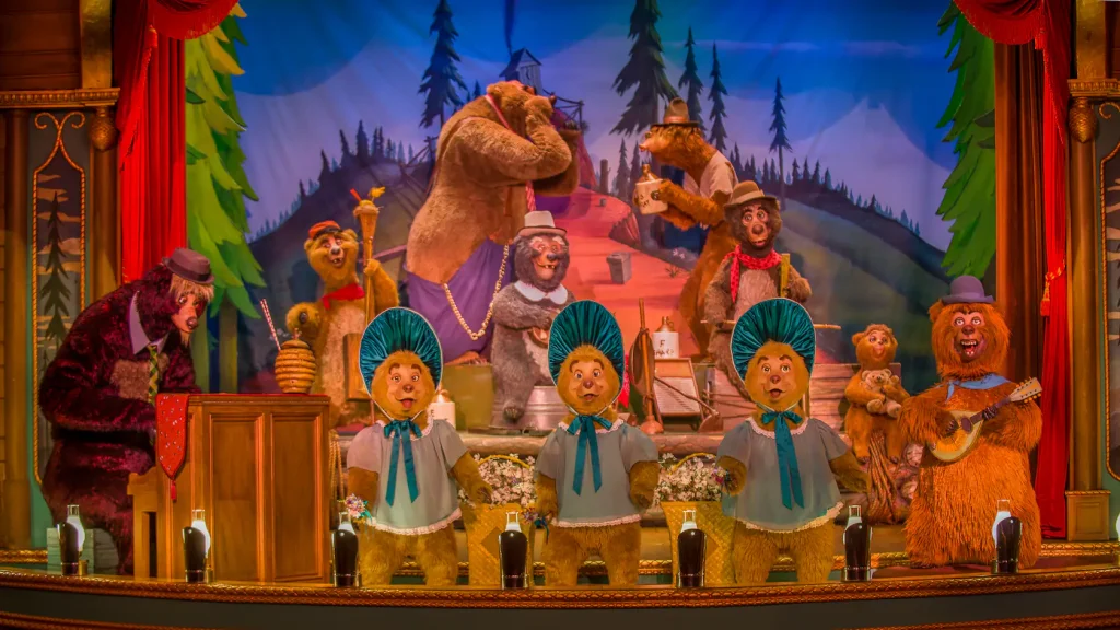 Country Bear Jamboree en Frontierland.