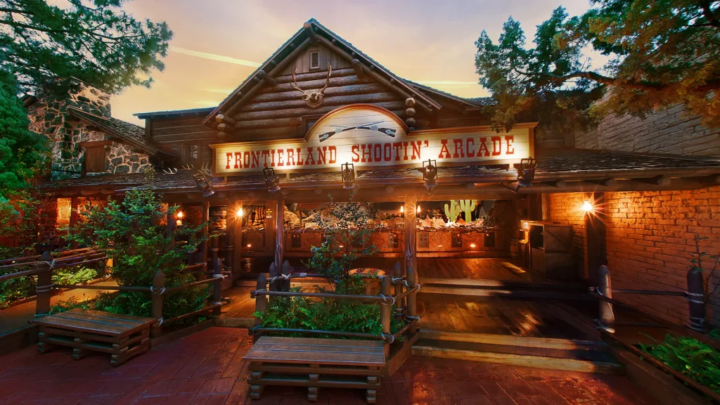 Frontierland Shootin' Arcade en Frontierland. 