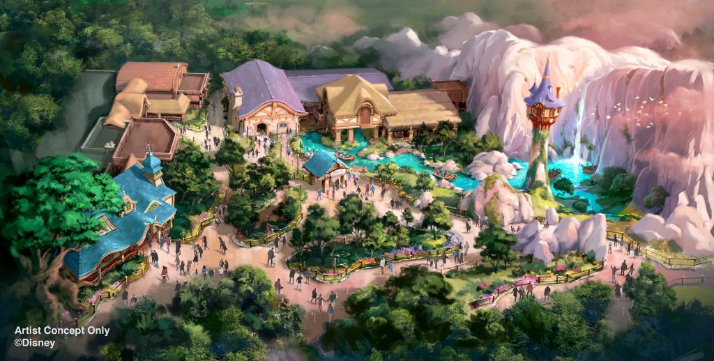 Rapunzel Forest en Tokyo DisneySea